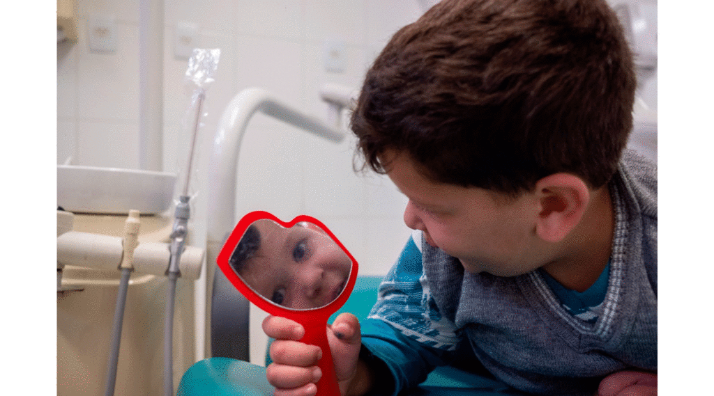 Obra de odontopediatria do Sobrapar no mês de Conscientização da Fissura Labiopalatina