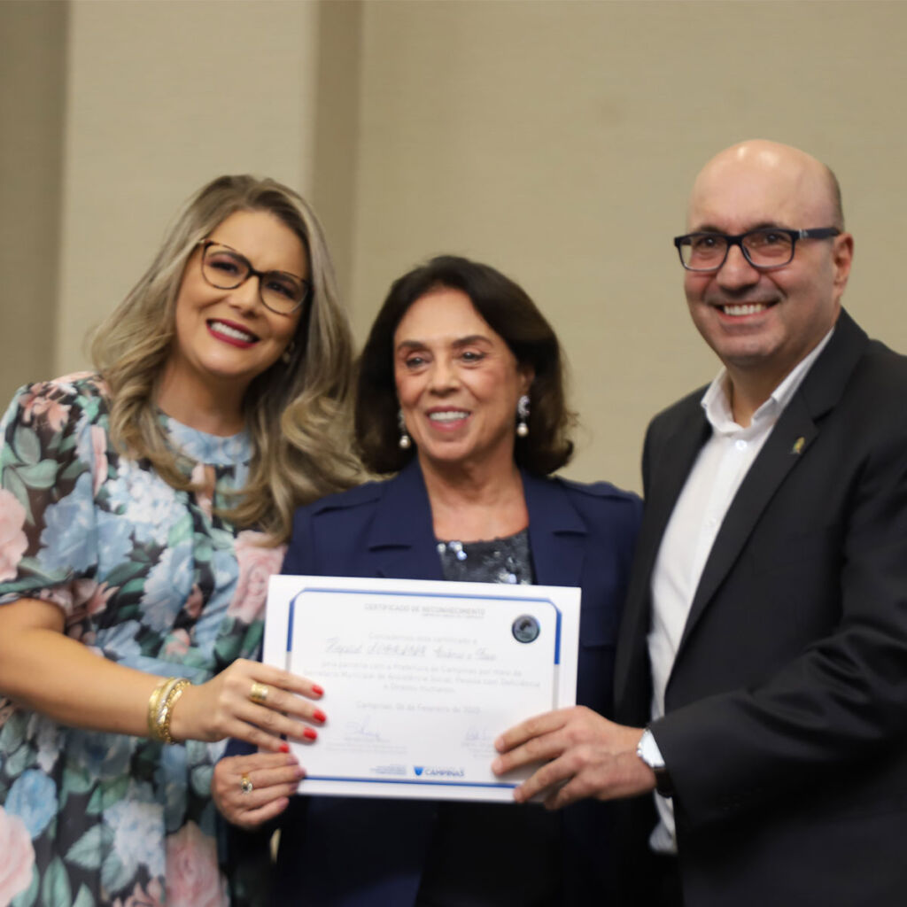 Hospital Sobrapar recebe Homenagem da Secretaria Municipal de Assistência Social, Pessoa com Deficiência e Direitos Humanos